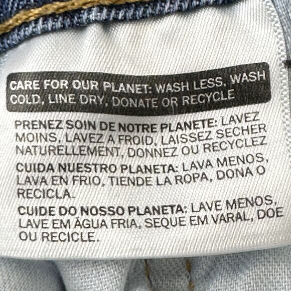 Mens Levi's 505 Straight Leg Jeans Blue Medium Wash Denim Pants sz 38x30 Classic - Picture 12 of 14